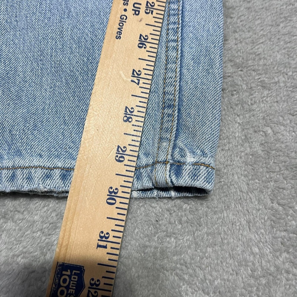 Vintage Levis 550 Jeans Womens Size 12 Mis M Blue Denim Relaxed Tapered Made USA - Picture 4 of 9